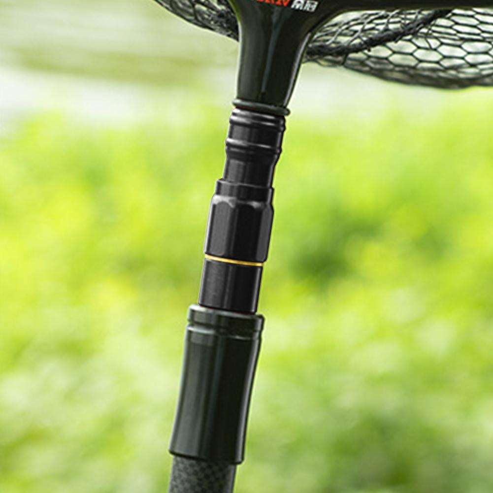 Fish Landing Dip Net Connector Quick Release Fish Landing Net Screw Prevent Fish Running Dip Net Rod Parts Fishing Accessories