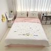 New Cartoon Embroidered Spring Summer Blanket 4/3/1 Set Washed Breathable Thin Duvet Soft Skin-friendly Air Conditioner Quilt