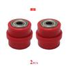 2pcs 8mm 10mm Motorcycle Chain Tensioner Motocross Wheel Guide Drive Roller Pulley ATV Moto Accessories Enduro Dirt Pitbike