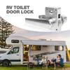 Türschloss Wohnmobil Eingangstür Riegel Mit Messing Zylinderschloss Langlebiges Türschloss Kein Rost Nicht Verblassend Für Wohnmobil Yacht Auto Badezimmer