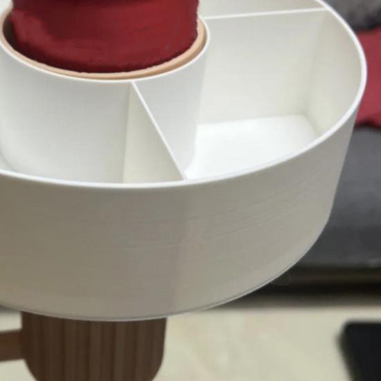 Outdoor Snack Tray with Handle 3D Printed Snacks And Drinks Tray for Cola And Beverages Portable Snack Organizer for Home Office Outdoor Travel