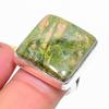 Unakite Gemstone Handmade 925 Sterling Silver Jewelry Ring Size 6.5 SU-11462