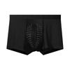 Men's Summer Lightweight Silk Anti Bacterial Breathable Comfortable Seamless Crotch Underwear