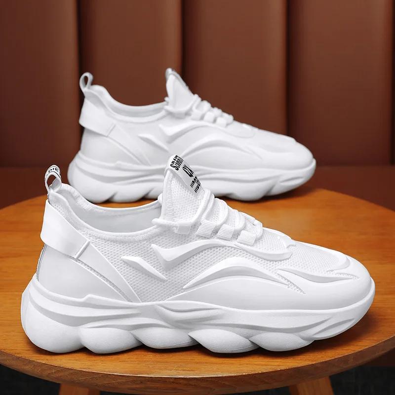 Neueste Herren Mesh Atmungsaktive Ultraleichte Sneaker für Frühling und Herbst Vielseitige Jugend Freizeit Laufschuhe