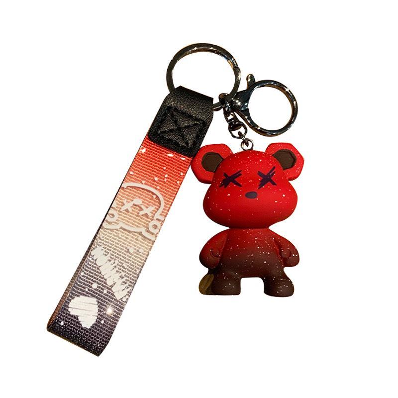 Chameleon Bear Keychain for Car Bags - Creative Gift for Couples