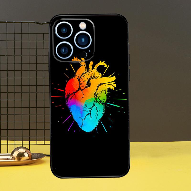 

Gay Pride Flag LGBT Case For iPhone 16 15 14 13 12 11 Pro Max X XR XS 7 8 Plus 12 13 Mini Bumper Cover iPhone XS MAX