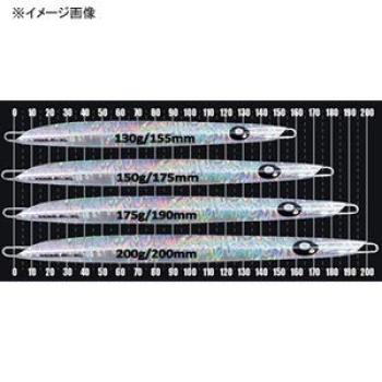 EzoHachi All Silver Glow Berry Metal Jig Lure NaMaRaJig175#05