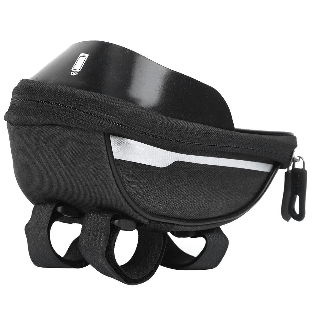 

Bike Bag Outdoor Mobile Phone Front Beam Large Capacity Pipe Bag Cycling Polyester