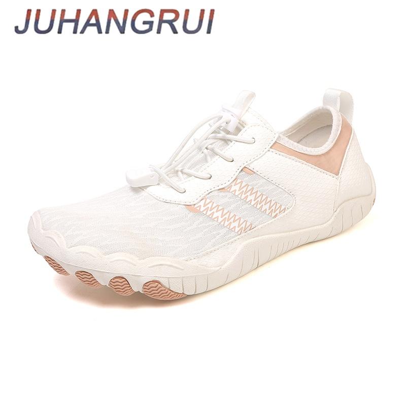 Outdoor Mens Womens Barefoot Water Shoes Five-Finger Fitness Yoga Shoes Breathable Lightweight Non Slip Outdoor Walking Shoes