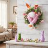 Realistic Design Bunny Bottom Wreath Reusable Material Realistic Wreath  Indoor Decoration