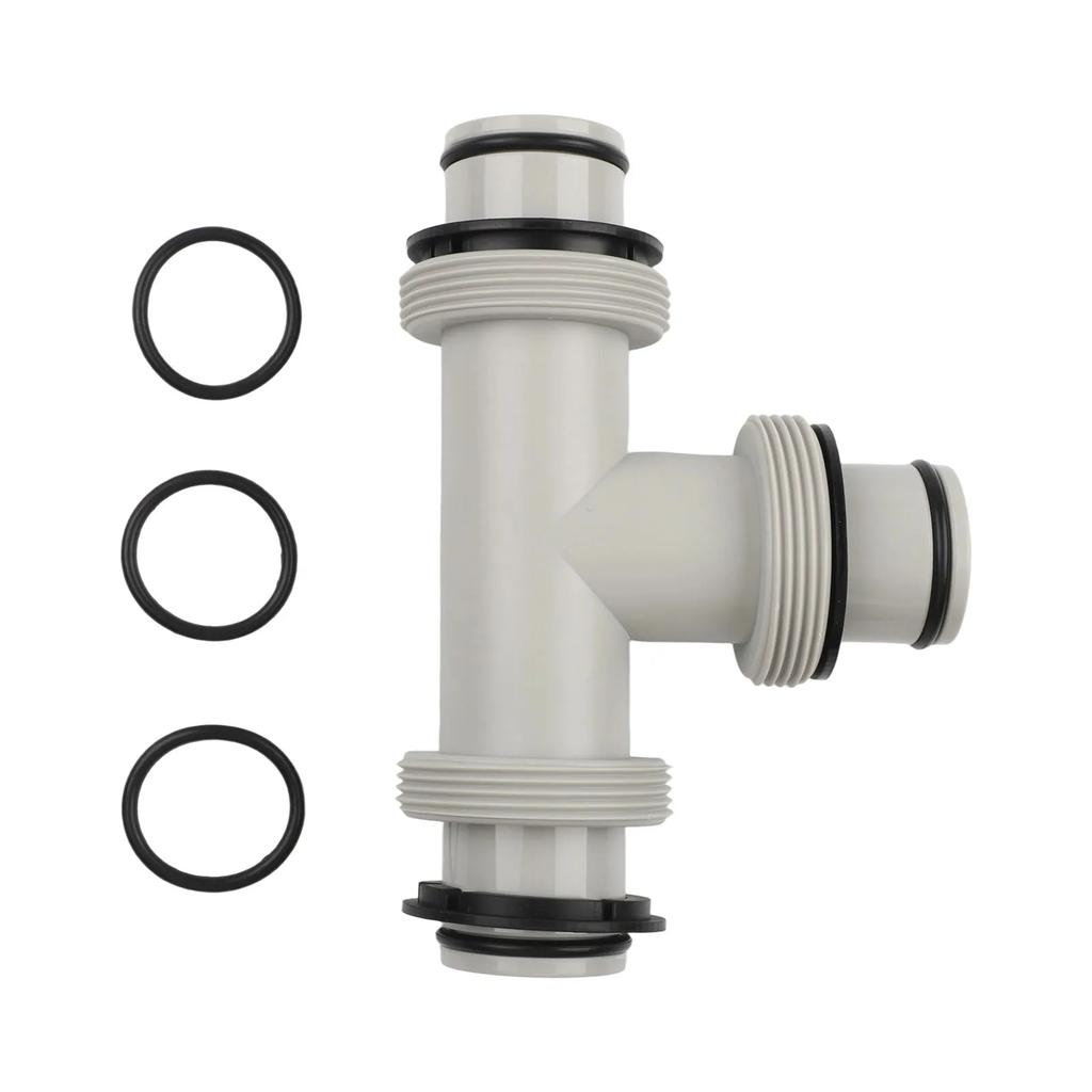 Replacement For Intex Split Hose Plunger Valve Pool Part 1.5in Tee T-Joint Pool Equipment For Home Garden Accessory Wholesale