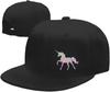 Glitter Unicorn Snapback Hat Adjustable Polyester Baseball Cap Women Men Outdoor Trucker Hat