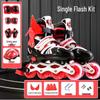 Verstellbare Flash Inline-Rollschuhe für Kinder – Komplettes Set