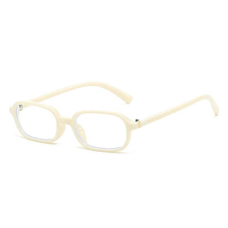  New Vintage Small Rectangle Sunglasses Women Shades UV400 Fashion Men Sun Glasses Clear Lens Frame