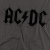 AC/DC Unisex Adult Worn Logo T-Shirt