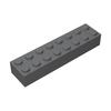 MOC 10PCS 3007 2x8 Building Blocks 93888 High-Tech Plate House Castle Bricks Educational Particle Idea Toy Children Xmas Gifts