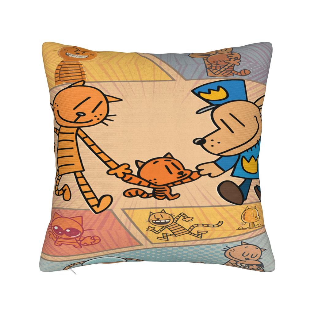 D-Dog Man DogmanS Movie Comic Pillow Cover Morden Pillow Case For Sofa Home Decoration Print Pillowcases Gift