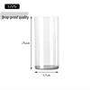 Acrylic Anti-Drop Transparent Vase for Lucky Bamboo Flower Arrangement – High-End Light Luxury Design