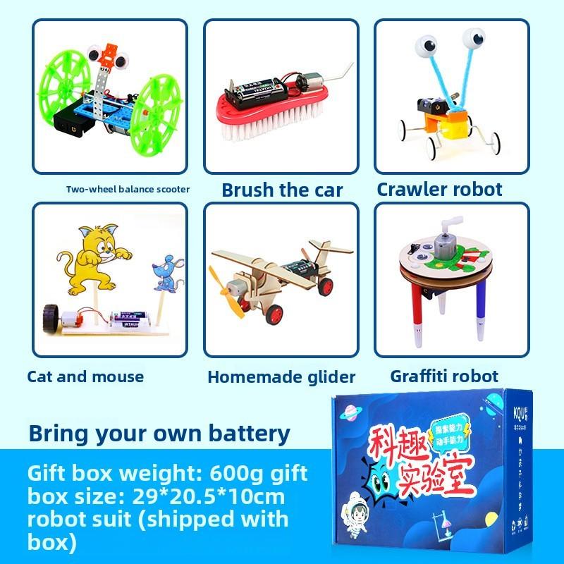 Physics Science Experiment Diy Space Robot Kit For Kids Educational Stem Toy
