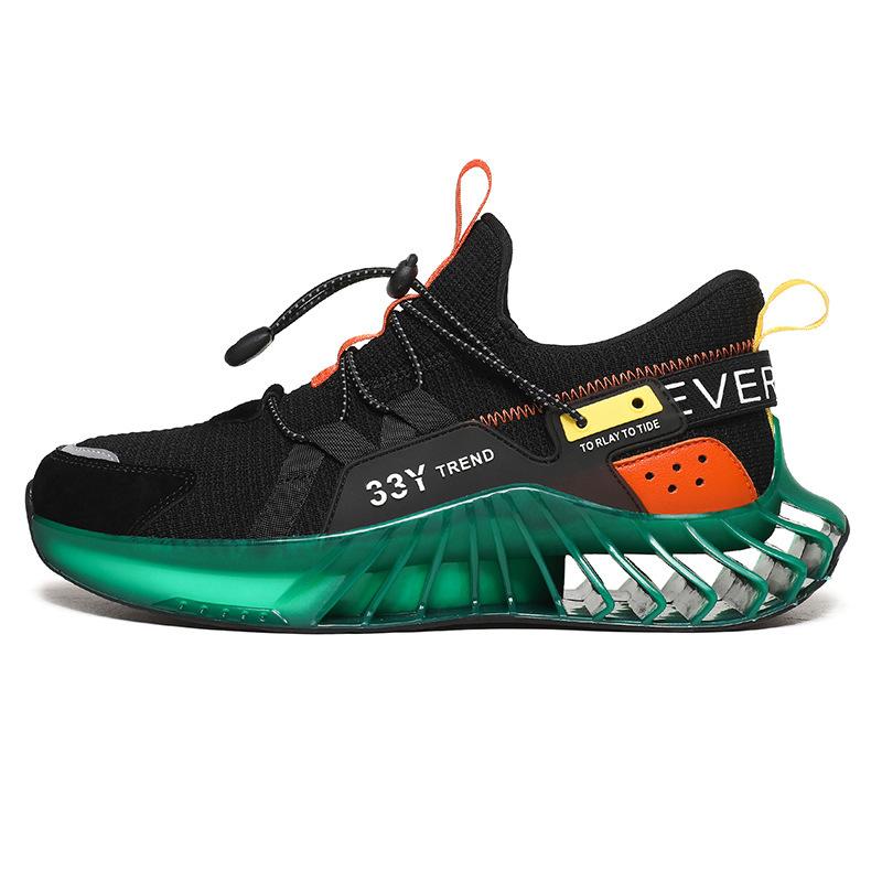 Popular youth blade shoes men's shoes spring and summer new hollow bottom sports running shoes trendy casual shoes
