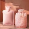 1000Ml Hand Warmerhot Water Bag Removable Hot Water Bottles Reusable Hand Warmer With Cloth Cover Explosion-Proof Girl Winter
