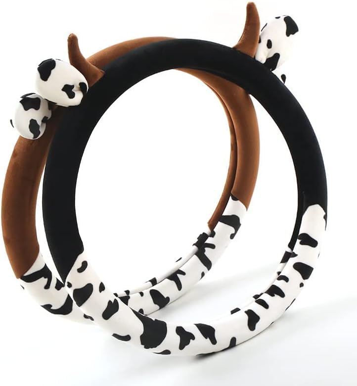 Zimowa kierownica samochodowa Uniwersalny design dla uroczego pokrowca na kierownicę dla Kei Wygodny Odporny na zimno Samochód Łatwy Pokrowiec 38cm, Kobiety, Samochody,