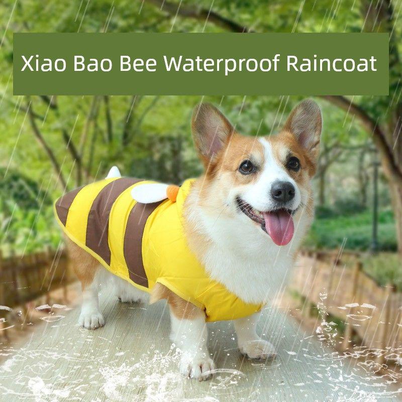 

Дождевик для собаки Водонепроницаемая одежда Четырехлапый Всеобъемлющий Маленький размер Собаки Среднего размера Собака Защита живота Пончо Специальное для корги Товары для питомцев Yellow XS code [recommended 4.00 kg-5.50 kg]]