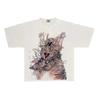 200g Heavyweight! Trendy American- Hip-hop Oversized Retro Short-sleeve T-shirt, Stylish Unique