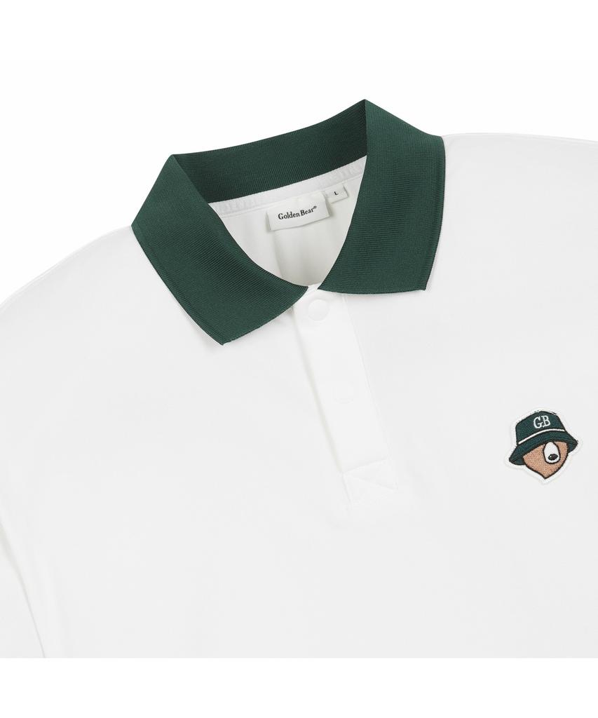 Goldeunbeeo (M) Lightweight Pique Collar T-Shirt G4Tam26331Whx