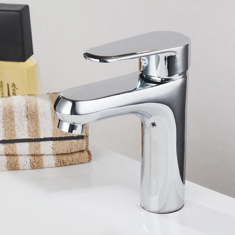 VEMUSE Copper Porsche Single-Hole Basin Faucet