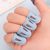 4PCS Anti-slip Sewing Finger Protector Hollowed Cross-stitch Sewing Tools Thimble Finger Cover  Home