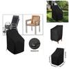 Modern Minimalist Stacking Chair Cover Waterproof Dustproof For Indoor Outdoor Furniture