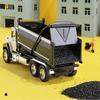 Conjunto de 3 Veículos de Engenharia de Metal com Puxar para Trás Escavadora Simulada Caminhão Trailer Carros de Brinquedo para Meninos Presente B246