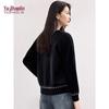 YUZHAOLIN Women's Bow-Knot Print Knit Sweater