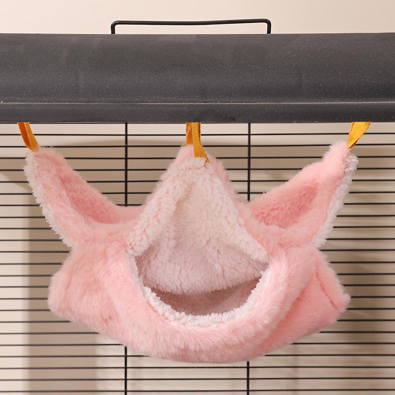 Small Pet Hammock: Cozy Autumn/Winter Sleep Sack for Sugar Gliders, Hamsters, and Squirrels