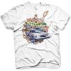 Officially Licensed Back To The Future Part II Vintage Mens T-Shirt (White)