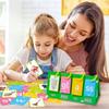 81pcs CVC Word Flip Charts Desktop Chart Card Set Interactive Spelling Game, Word Building Cards, Educational Spelling Toy, Literacy Learning Card