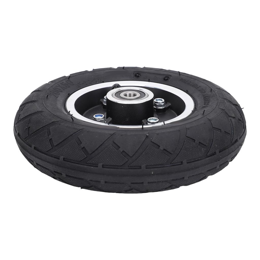 200x50 Tire 8 Inch X 2 Inch Electric Scooter Wheel 8 Inch Pneumatic Rubber Tire with Aluminum Alloy Rim Replacement for