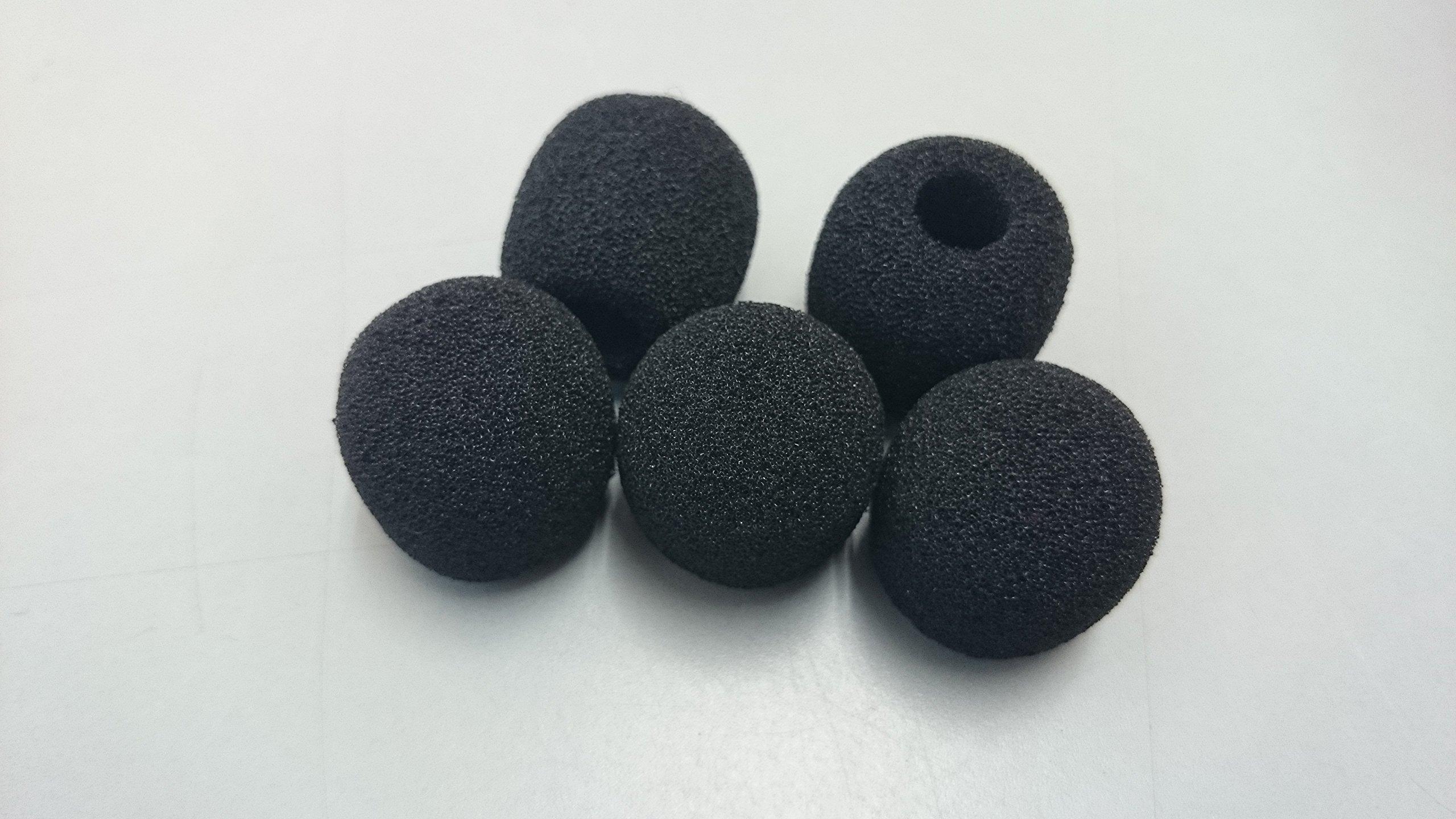 

Набор из 5 черных поролоновых ветрозащит для микрофонов JVC WT-UM8, WD-UM15, TOA WF-180, TB-eye WFDI-TC2 и CM11 (М-10Б)