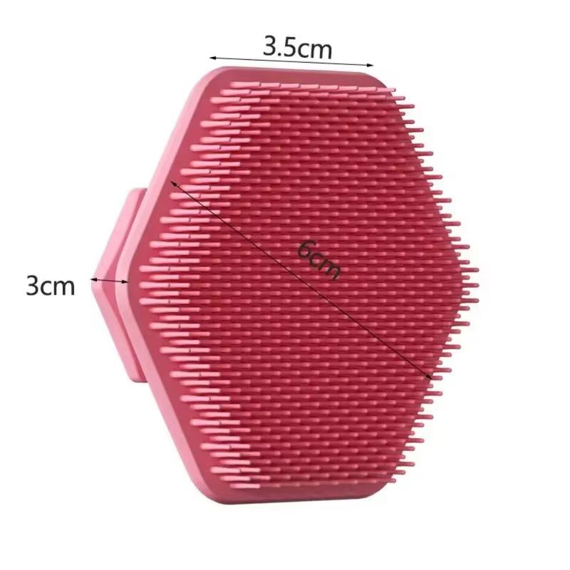 Alwafore Gezichtsreinigingsborstel Scrubber Siliconen Miniatuur Gezicht Diepe Reiniging Scheren Massage Gezichtsscrubborstel Gezichtsreiniger Voor Mannen