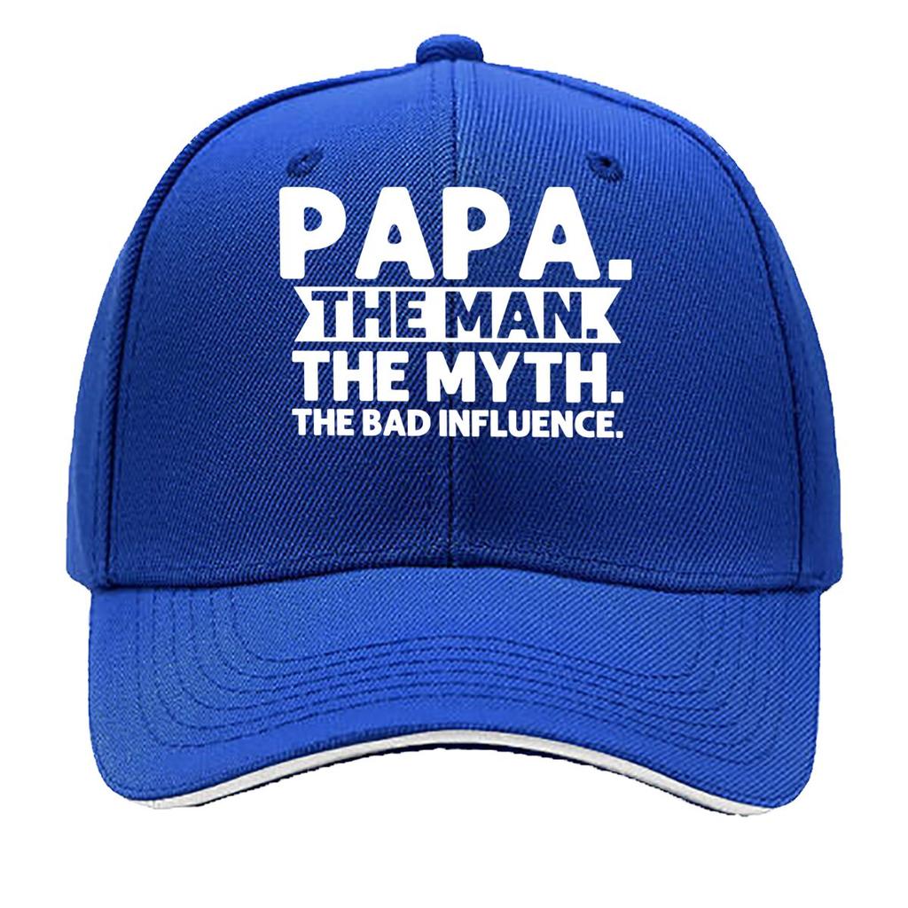 PAPA THE Unisex Adjustable Strap Breathable Unisex Hat with Lettering YK Style for Women Unisex Sandwich Baseball Cap