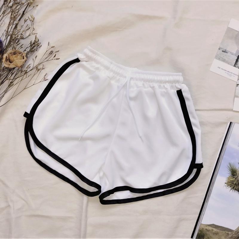 

Женские повседневные шорты для бега в корейском стиле - Легкие, свободного кроя, летние шорты для спорта и пляжа. XL