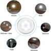 6led Round Closet Light Infrared Sensor Night Light Home Decoration Lamp For Bedside Corridor