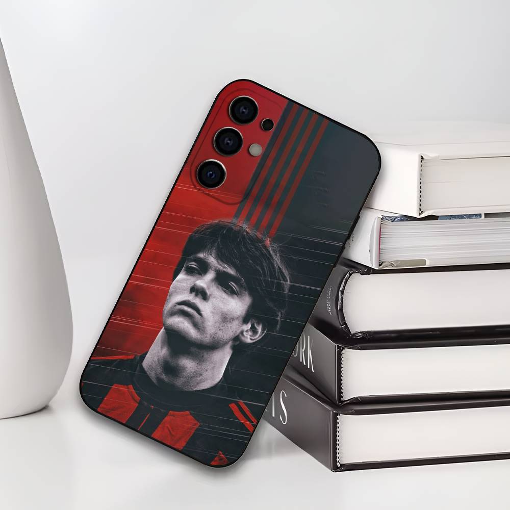 Football R-Ricardos K-Kakas Phone Case For Samsung S25,S24,S21,S22,S23,S30,Ultra,S20,Plus,Soft Silicone Black Cover
