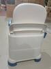 Portable Toilet Chair with Armrests for Elderly, Indoor Use, Bedside Commode for Pregnant Women.