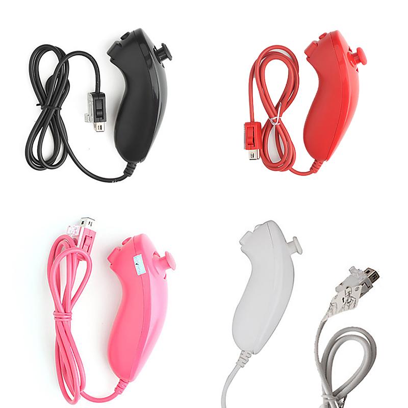 Wii/Wii U Joystick 2'si 1 Arada Kablosuz Uzaktan Kumanda Gamepad Kontrol Seti İsteğe Bağlı Motion Plus Silikon Kılıflı Video Oyunu