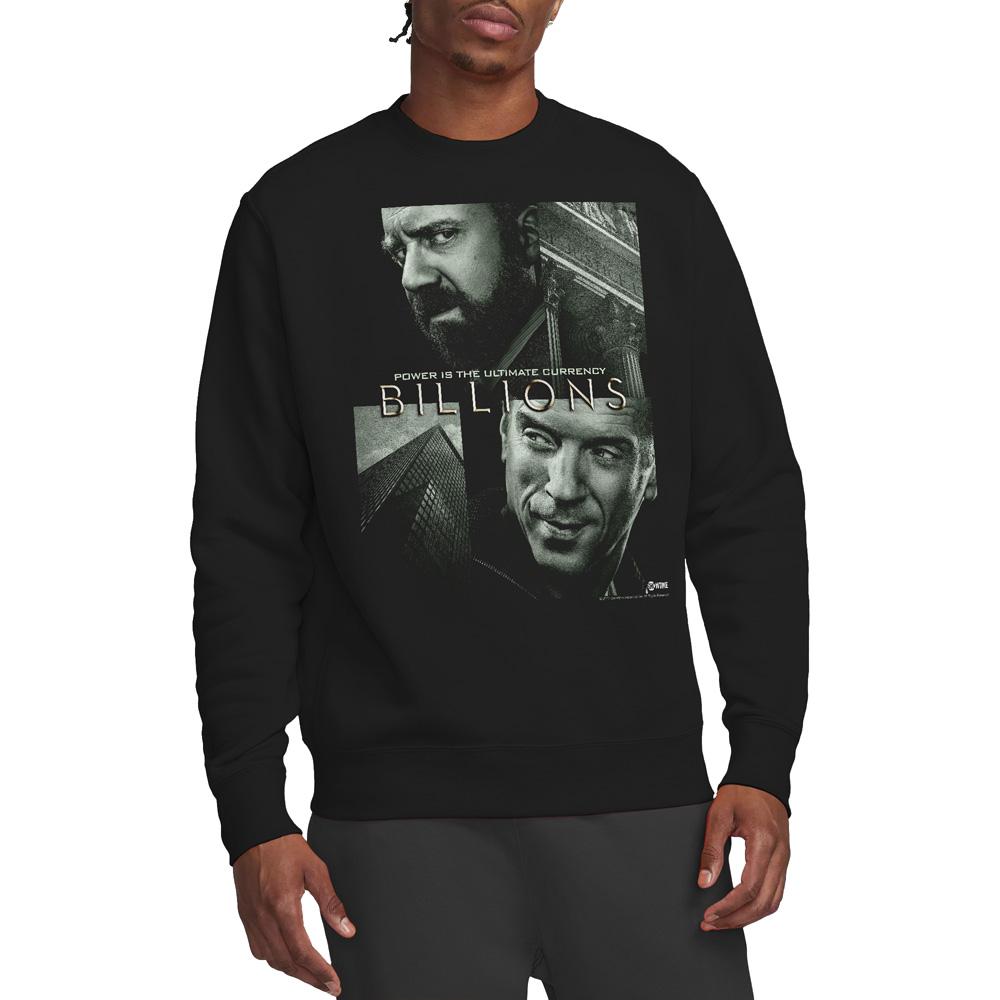 Billions Unisex Adult Currency Poster Sweatshirt