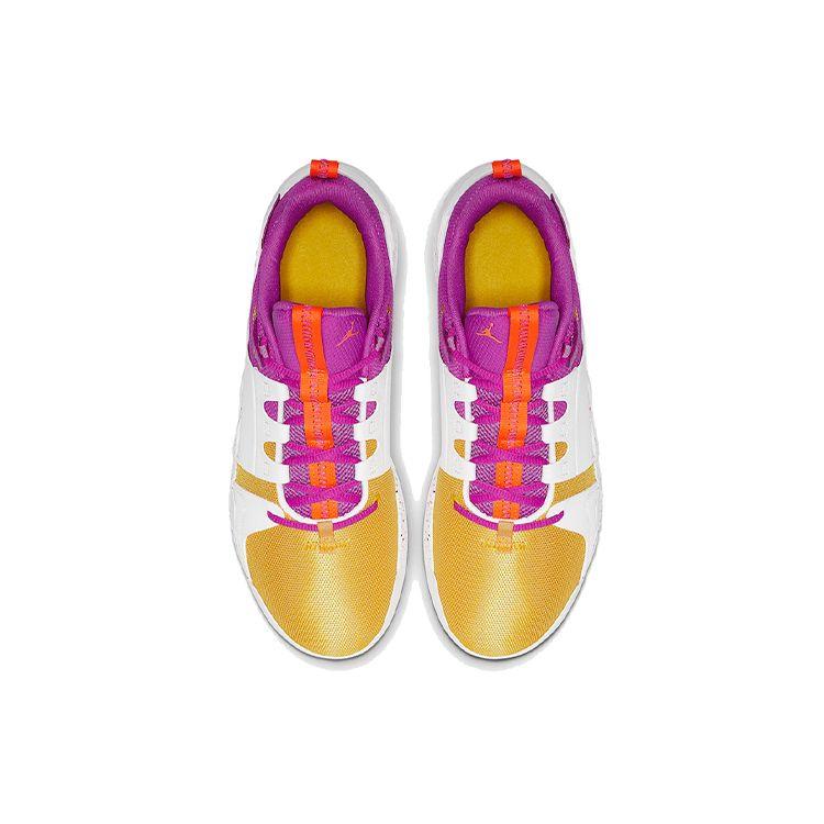 Air Jordan Zero Gravity Amarillo Purple Men Sneakers Orange White Amarillo-Yellow-Cone-Orange-Bright-Purple AT4030-157