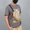 Adjustable Shoulder Strap Nylon Waist Bag Multi-pocket Diagonal Shoulder Bag  Commuting