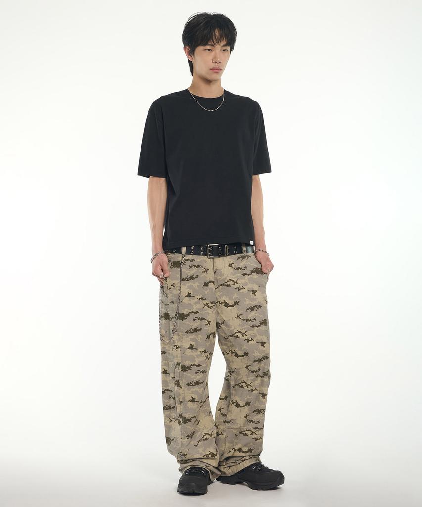 Nomaenyueol Nm Plain Crop T-Shirt - Black